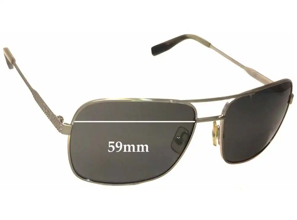 Sunglass Fix Lentes de Repuesto para Zeiss Tumi Capilano - 59mm Wide Sunglass Fix Lentes de Repuesto para Zeiss Tumi Capilano - 59mm Wide