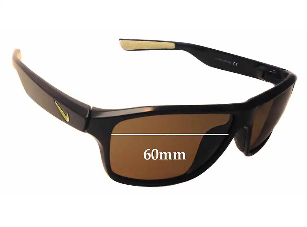 Sunglass Fix Lentes de Repuesto para Nike EV0789 Premier 6.0 - 60mm Wide Sunglass Fix Lentes de Repuesto para Nike EV0789 Premier 6.0 - 60mm Wide