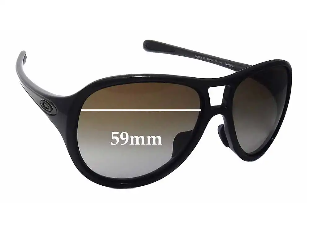 Sunglass Fix Lentes de Repuesto para Oakley Twentysix.2 Asian Fit - 59mm Wide Sunglass Fix Lentes de Repuesto para Oakley Twentysix.2 Asian Fit - 59mm Wide