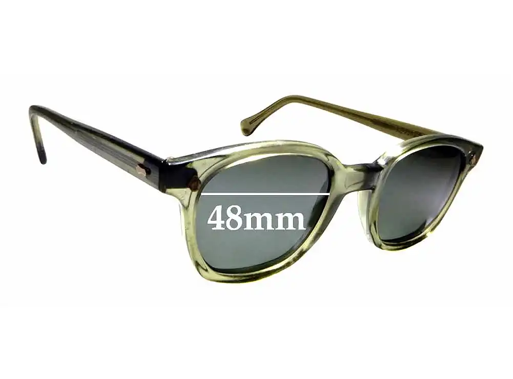 Sunglass Fix Lentes de Repuesto para American Optical Flexi Fit - 48mm Wide Sunglass Fix Lentes de Repuesto para American Optical Flexi Fit - 48mm Wide