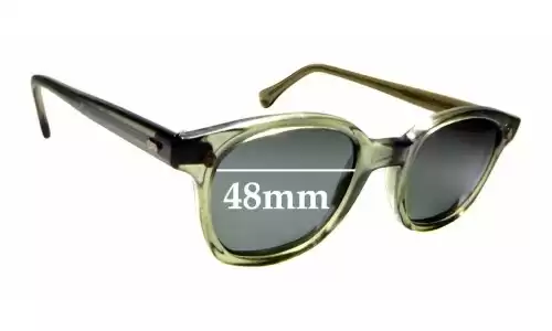 Sunglass Fix Lentes de Repuesto para American Optical Flexi Fit - 48mm Wide Sunglass Fix Lentes de Repuesto para American Optical Flexi Fit - 48mm Wide