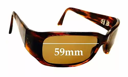 Sunglass Fix Lentes de Repuesto para Blinde Baby Gia Twist - 59mm Wide Sunglass Fix Lentes de Repuesto para Blinde Baby Gia Twist - 59mm Wide