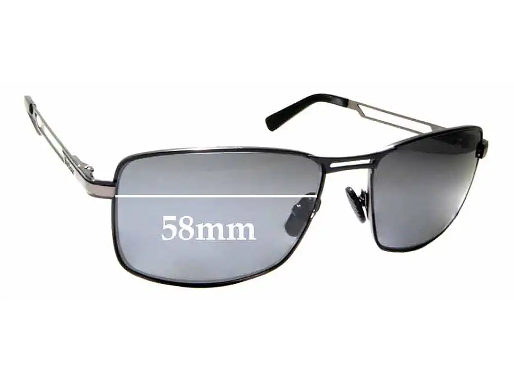 Sunglass Fix Lentes de Repuesto para Borbour BS 1012 - 58mm Wide Sunglass Fix Lentes de Repuesto para Borbour BS 1012 - 58mm Wide