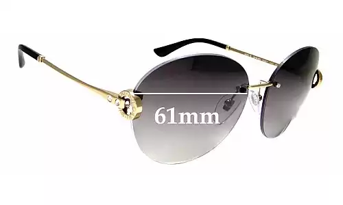 Sunglass Fix Lentes de Repuesto para Bvlgari 6091-B - 61mm Wide Sunglass Fix Lentes de Repuesto para Bvlgari 6091-B - 61mm Wide