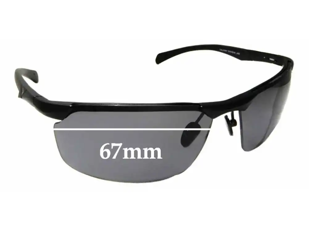 Sunglass Fix Lentes de Repuesto para Callaway Golf Eyewear J499 - 67mm Wide Sunglass Fix Lentes de Repuesto para Callaway Golf Eyewear J499 - 67mm Wide
