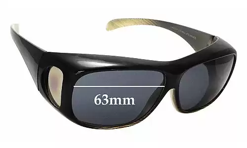 Sunglass Fix Lentes de Repuesto para Cancer Council Jervis - 63mm Wide Sunglass Fix Lentes de Repuesto para Cancer Council Jervis - 63mm Wide