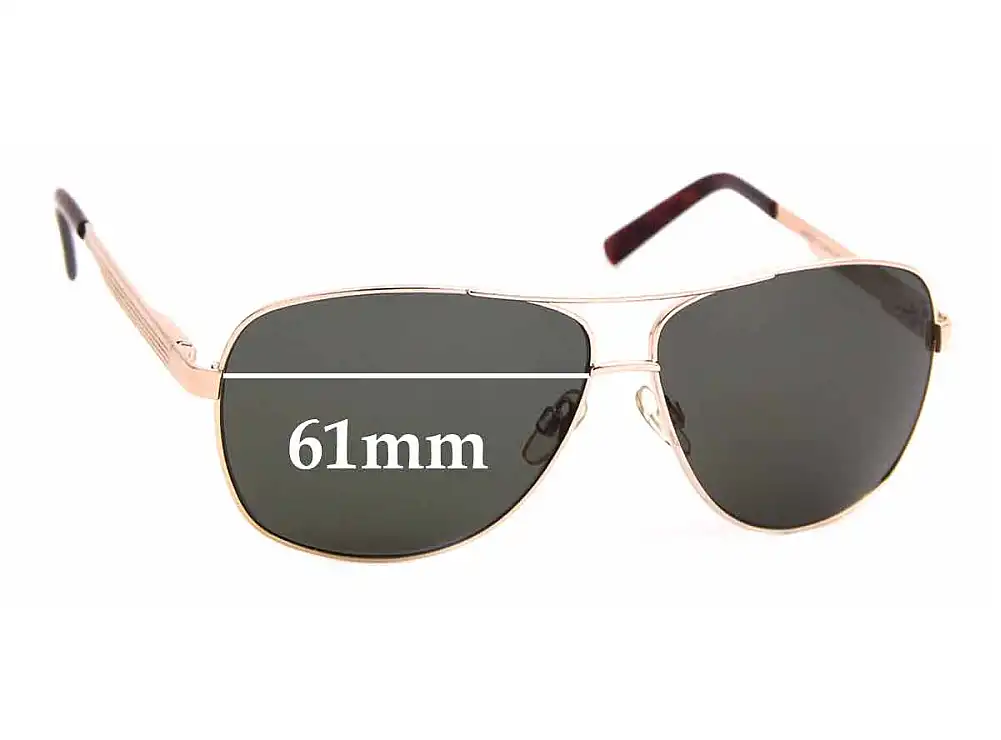 Sunglass Fix Lentes de Repuesto para Cancer Council BroadBeach - 61mm Wide Sunglass Fix Lentes de Repuesto para Cancer Council BroadBeach - 61mm Wide