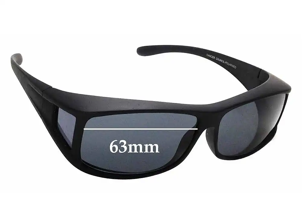 Sunglass Fix Lentes de Repuesto para Cancer Council Culburra - 63mm Wide Sunglass Fix Lentes de Repuesto para Cancer Council Culburra - 63mm Wide