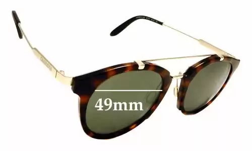 Sunglass Fix Lentes de Repuesto para Carrera 126/S - 49mm Wide Sunglass Fix Lentes de Repuesto para Carrera 126/S - 49mm Wide