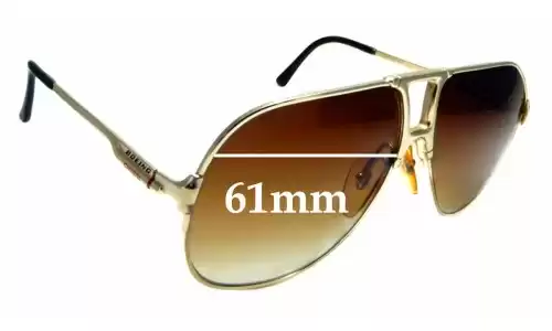 Sunglass Fix Lentes de Repuesto para Carrera Boeing 5700 - 61mm Wide Sunglass Fix Lentes de Repuesto para Carrera Boeing 5700 - 61mm Wide