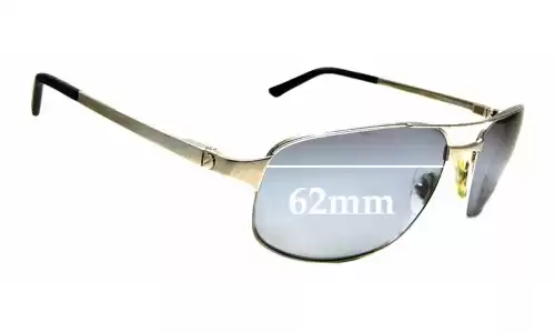 Sunglass Fix Lentes de Repuesto para Cartier 3598246 - 62mm Wide Sunglass Fix Lentes de Repuesto para Cartier 3598246 - 62mm Wide