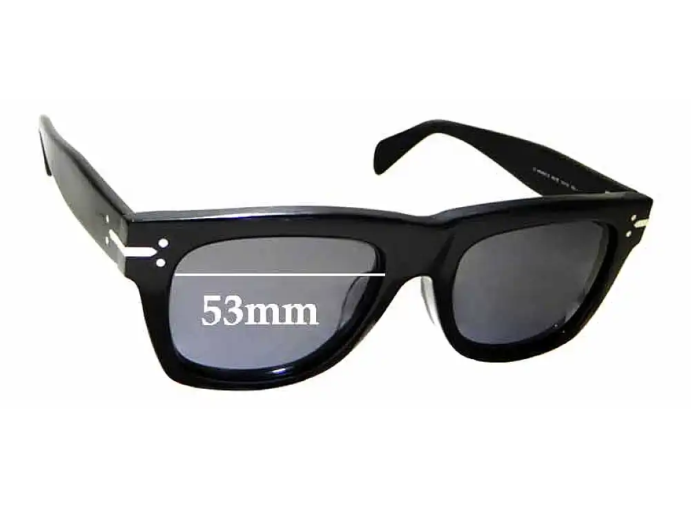 Sunglass Fix Lentes de Repuesto para Celine CL41046/F/S - 53mm Wide Sunglass Fix Lentes de Repuesto para Celine CL41046/F/S - 53mm Wide