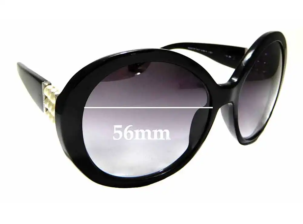Sunglass Fix Lentes de Repuesto para Chanel 5159-H - 56mm Wide Sunglass Fix Lentes de Repuesto para Chanel 5159-H - 56mm Wide
