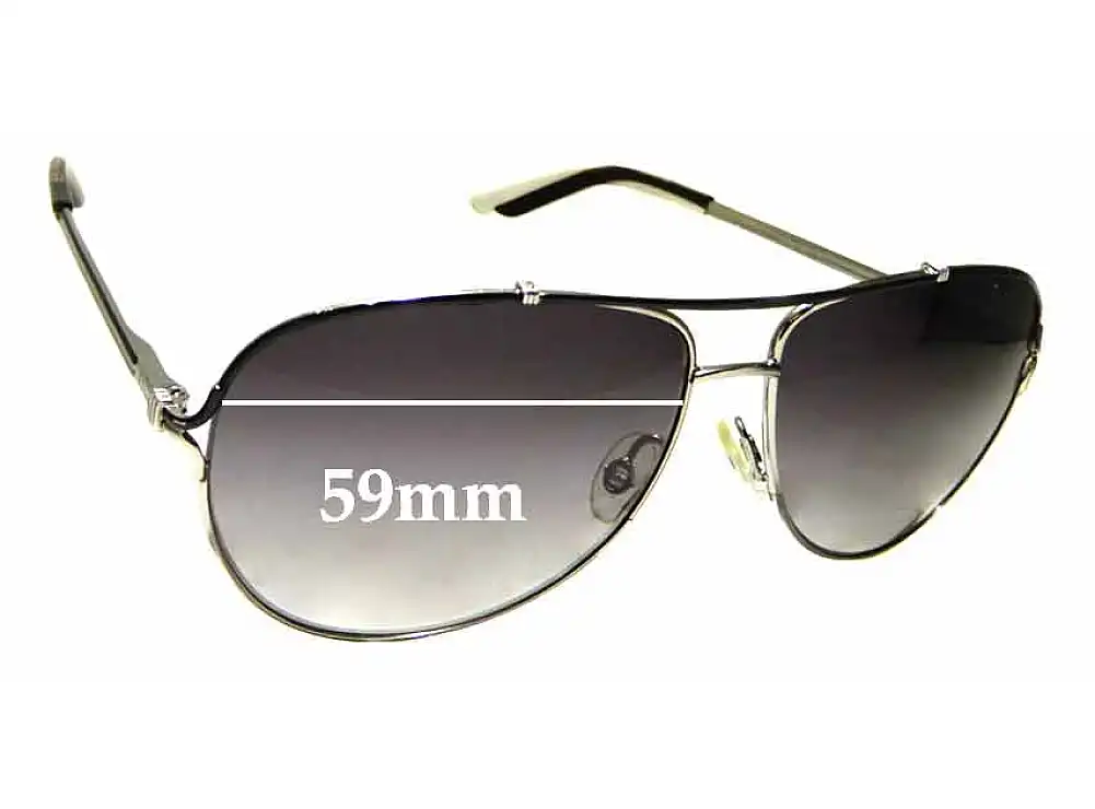 Sunglass Fix Lentes de Repuesto para Christian Dior Simplice 1 - 59mm Wide Sunglass Fix Lentes de Repuesto para Christian Dior Simplice 1 - 59mm Wide