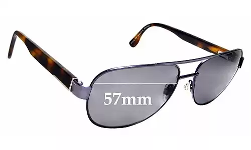Sunglass Fix Lentes de Repuesto para Country Road CR Sun Rx 21 - 57mm Wide Sunglass Fix Lentes de Repuesto para Country Road CR Sun Rx 21 - 57mm Wide