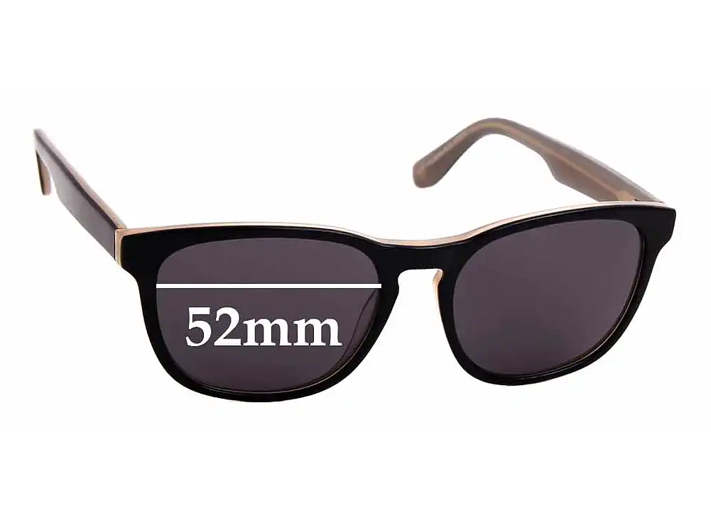 Sunglass Fix Lentes de Repuesto para Country Road CR Sun Rx 30 - 52mm Wide Sunglass Fix Lentes de Repuesto para Country Road CR Sun Rx 30 - 52mm Wide