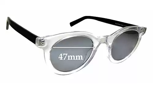 Sunglass Fix Lentes de Repuesto para Christian Dior Black Tie 218S - 47mm Wide Sunglass Fix Lentes de Repuesto para Christian Dior Black Tie 218S - 47mm Wide