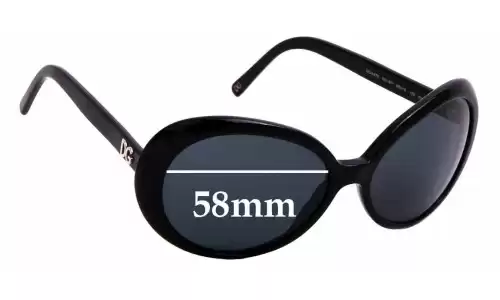 Sunglass Fix Lentes de Repuesto para Dolce & Gabbana DG4076 - 58mm Wide Sunglass Fix Lentes de Repuesto para Dolce & Gabbana DG4076 - 58mm Wide