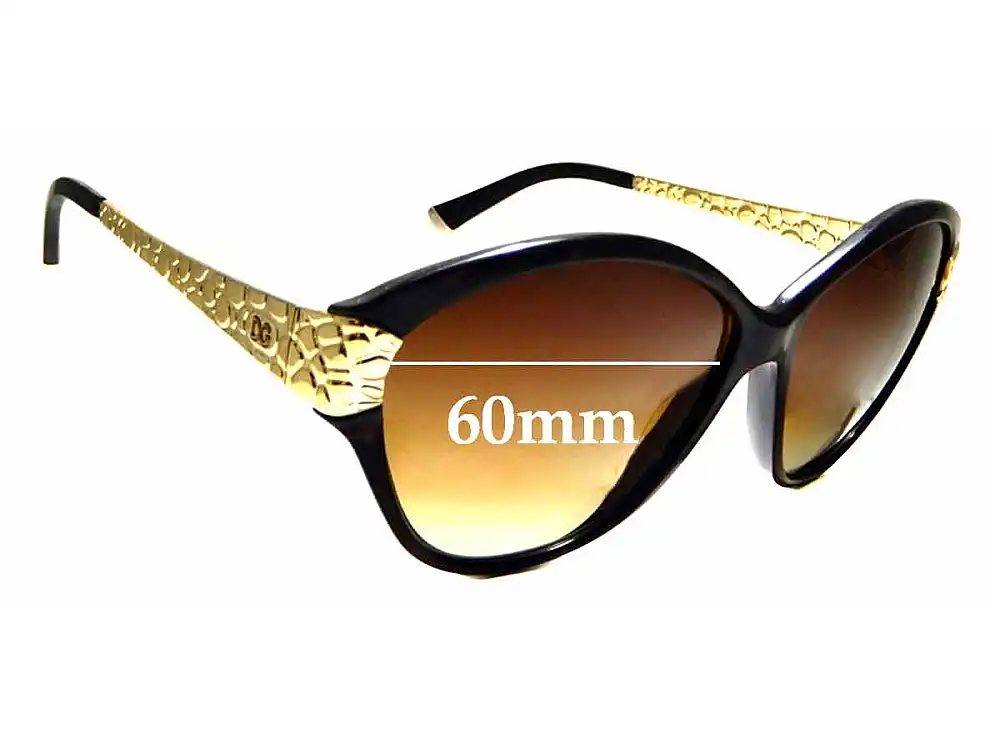 Sunglass Fix Lentes de Repuesto para Dolce & Gabbana DG4130 - 60mm Wide Sunglass Fix Lentes de Repuesto para Dolce & Gabbana DG4130 - 60mm Wide
