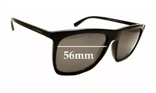 Sunglass Fix Lentes de Repuesto para Emporio Armani EA4095 - 56mm Wide Sunglass Fix Lentes de Repuesto para Emporio Armani EA4095 - 56mm Wide