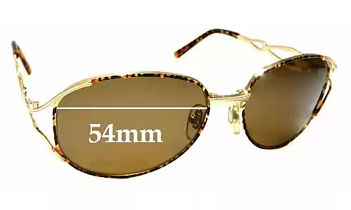 Sunglass Fix Lentes de Repuesto para Eye Gear 1007 - 54mm Wide Eye Gear 1007 Lentes de Repuesto 54mm wide