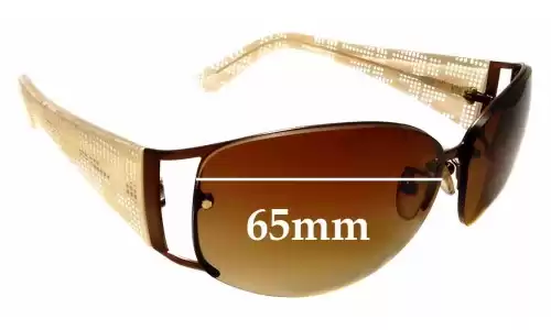 Sunglass Fix Lentes de Repuesto para Fendi FS 483 - 65mm Wide Sunglass Fix Lentes de Repuesto para Fendi FS 483 - 65mm Wide