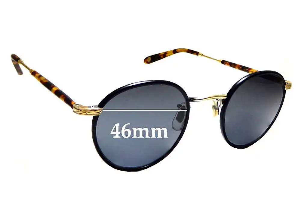 Sunglass Fix Lentes de Repuesto para Garrett Leight Wilson - 46mm Wide Sunglass Fix Lentes de Repuesto para Garrett Leight Wilson - 46mm Wide