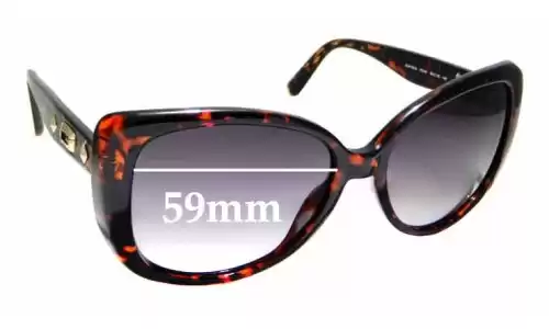 Sunglass Fix Lentes de Repuesto para Guess GUP 2013 - 59mm Wide Sunglass Fix Lentes de Repuesto para Guess GUP 2013 - 59mm Wide