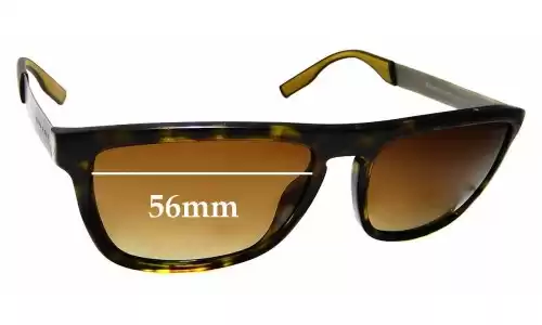 Sunglass Fix Lentes de Repuesto para Hugo Boss 0563/S - 56mm Wide Hugo Boss 0563/S Lentes de Repuesto 56mm wide