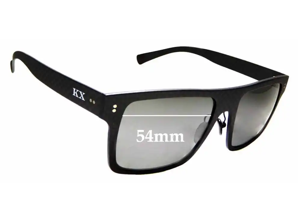 Sunglass Fix Lentes de Repuesto para Karbon Worx Drivers - 54mm Wide Sunglass Fix Lentes de Repuesto para Karbon Worx Drivers - 54mm Wide
