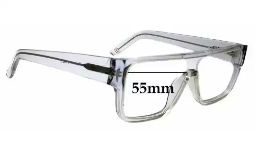 Sunglass Fix Lentes de Repuesto para Ksubi Alkes - 55mm Wide Sunglass Fix Lentes de Repuesto para Ksubi Alkes - 55mm Wide