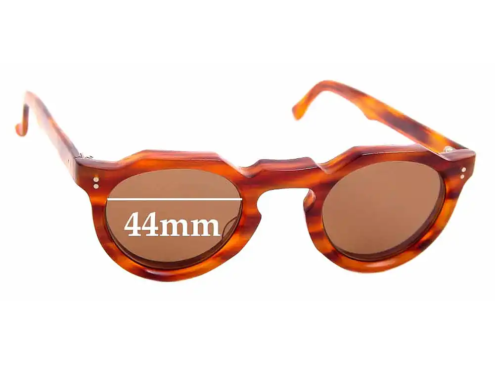 Sunglass Fix Lentes de Repuesto para Lesca Panto - 44mm Wide Sunglass Fix Lentes de Repuesto para Lesca Panto - 44mm Wide