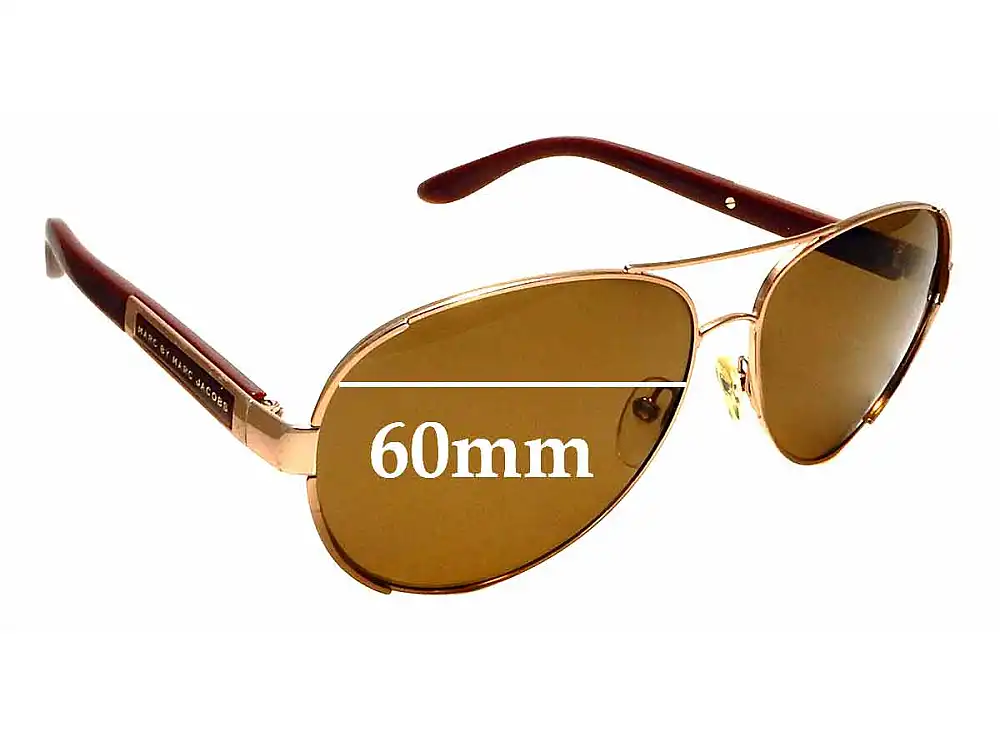 Sunglass Fix Lentes de Repuesto para Marc by Marc Jacobs MMJ 378/S - 60mm Wide Sunglass Fix Lentes de Repuesto para Marc by Marc Jacobs MMJ 378/S - 60mm Wide