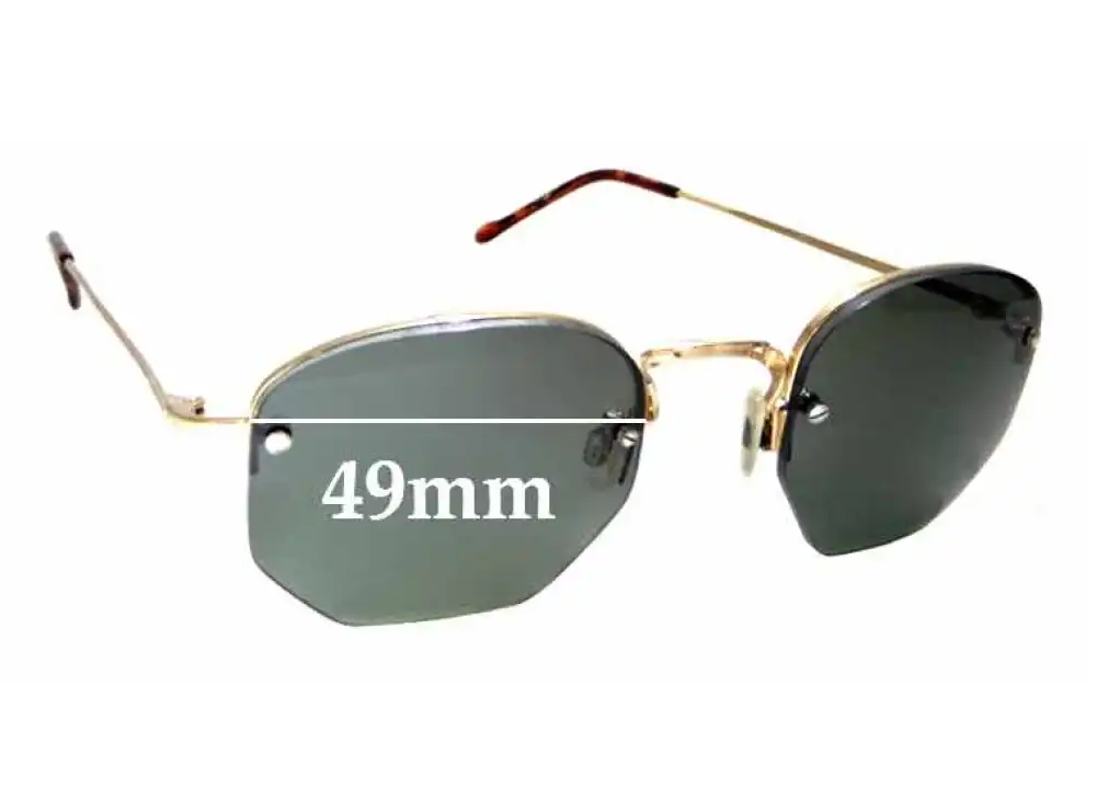 Sunglass Fix Lentes de Repuesto para Moscot Mazel - 49mm Wide Sunglass Fix Lentes de Repuesto para Moscot Mazel - 49mm Wide