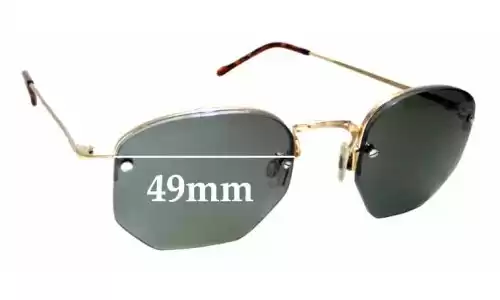 Sunglass Fix Lentes de Repuesto para Moscot Mazel - 49mm Wide Sunglass Fix Lentes de Repuesto para Moscot Mazel - 49mm Wide