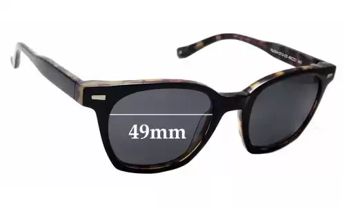 Sunglass Fix Lentes de Repuesto para Neville & Lewis NL004 - 49mm Wide Sunglass Fix Lentes de Repuesto para Neville & Lewis NL004 - 49mm Wide