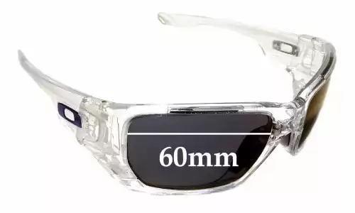 Sunglass Fix Lentes de Repuesto para Oakley Style Switch OO9194 - 60mm Wide Sunglass Fix Lentes de Repuesto para Oakley Style Switch OO9194 - 60mm Wide