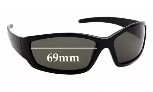 Sunglass Fix Lentes de Repuesto para Protector Whim Creek - 69mm Wide Sunglass Fix Lentes de Repuesto para Protector Whim Creek - 69mm Wide