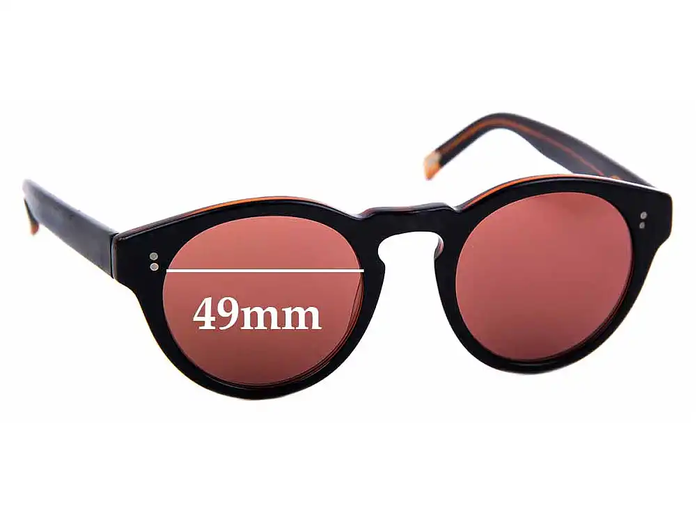Sunglass Fix Lentes de Repuesto para Raen Parkhurst - 49mm Wide Sunglass Fix Lentes de Repuesto para Raen Parkhurst - 49mm Wide