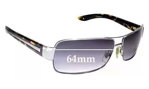Sunglass Fix Lentes de Repuesto para Ralph Lauren Polo 3020 - 64mm Wide Ralph Lauren Polo 3020 Lentes de Repuesto 64mm wide