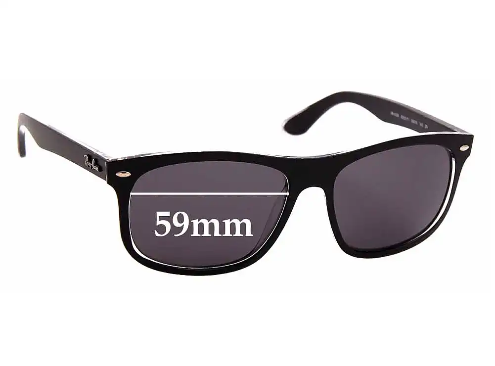Sunglass Fix Lentes de Repuesto para Ray-Ban RB4226 - 59mm Wide Sunglass Fix Lentes de Repuesto para Ray-Ban RB4226 - 59mm Wide