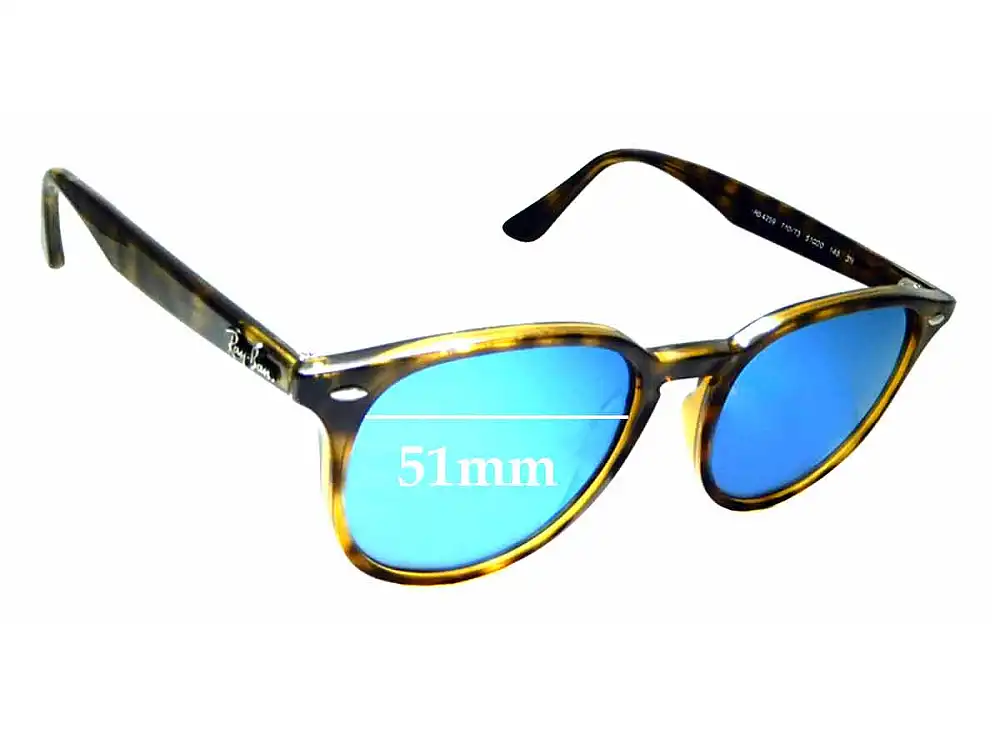 Sunglass Fix Lentes de Repuesto para Ray-Ban RB4259 - 51mm Wide Sunglass Fix Lentes de Repuesto para Ray-Ban RB4259 - 51mm Wide