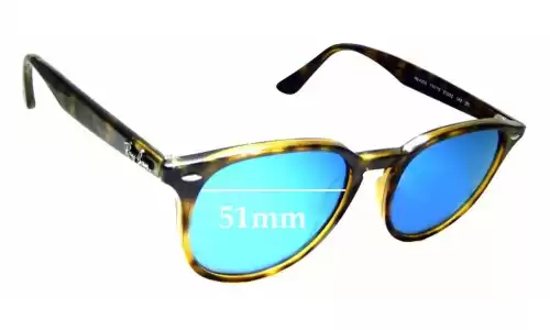 Sunglass Fix Lentes de Repuesto para Ray-Ban RB4259 - 51mm Wide Ray-Ban RB4259 Lentes de Repuesto 51mm wide