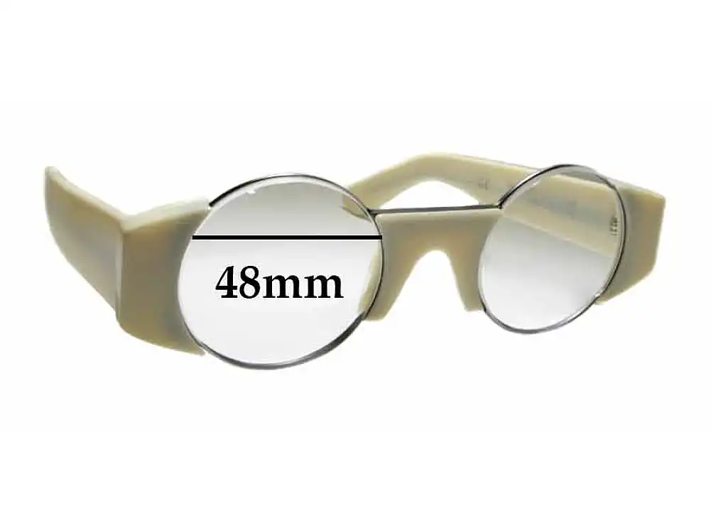 Sunglass Fix Lentes de Repuesto para Retro Super Future Super Gosha Rubchinskiy - 48mm Wide Sunglass Fix Lentes de Repuesto para Retro Super Future Super Gosha Rubchinskiy - 48mm Wide