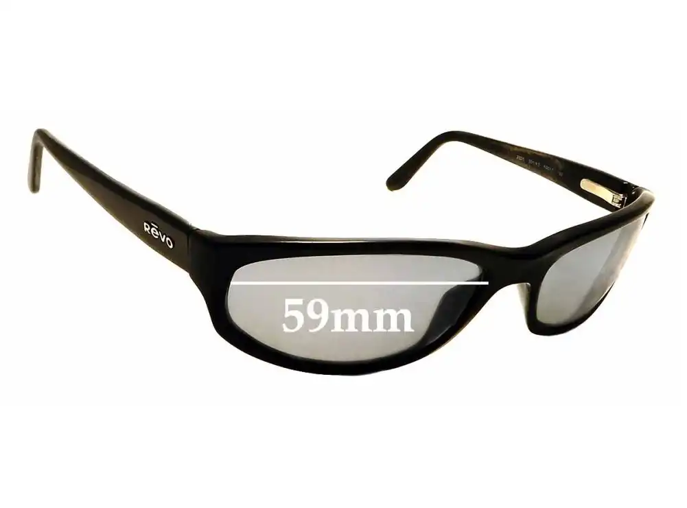 Sunglass Fix Lentes de Repuesto para Revo 2025 - 59mm Wide Sunglass Fix Lentes de Repuesto para Revo 2025 - 59mm Wide