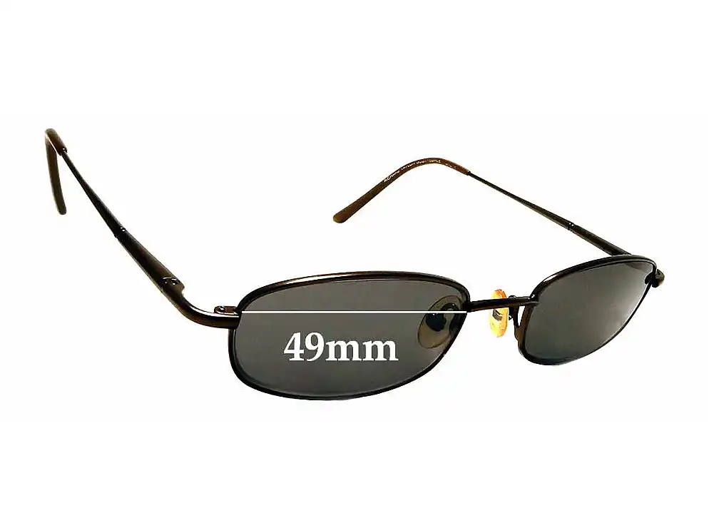 Sunglass Fix Lentes de Repuesto para Richard Taylor Steve - 49mm Wide Sunglass Fix Lentes de Repuesto para Richard Taylor Steve - 49mm Wide