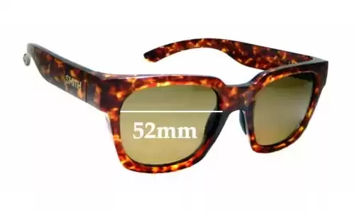 Sunglass Fix Lentes de Repuesto para Smith Comstock - 52mm Wide Sunglass Fix Lentes de Repuesto para Smith Comstock - 52mm Wide