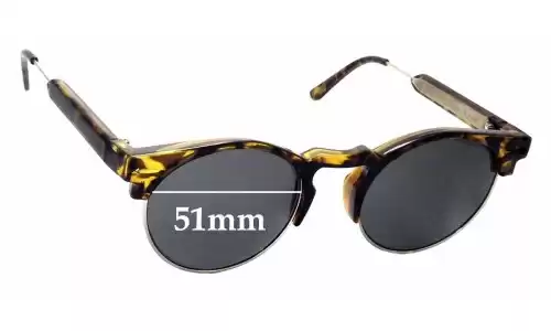 Sunglass Fix Lentes de Repuesto para Spitfire England - 51mm Wide Sunglass Fix Lentes de Repuesto para Spitfire England - 51mm Wide