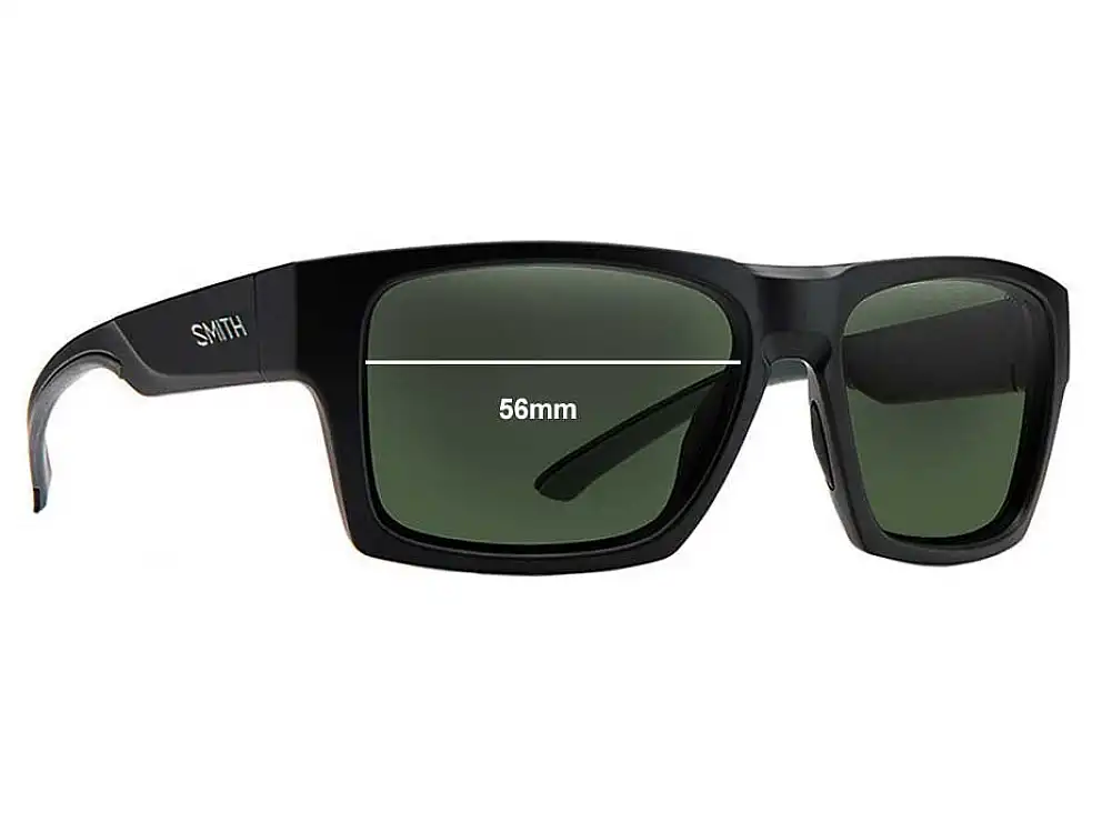 Sunglass Fix Lentes de Repuesto para Smith Outlier - 56mm Wide Sunglass Fix Lentes de Repuesto para Smith Outlier - 56mm Wide