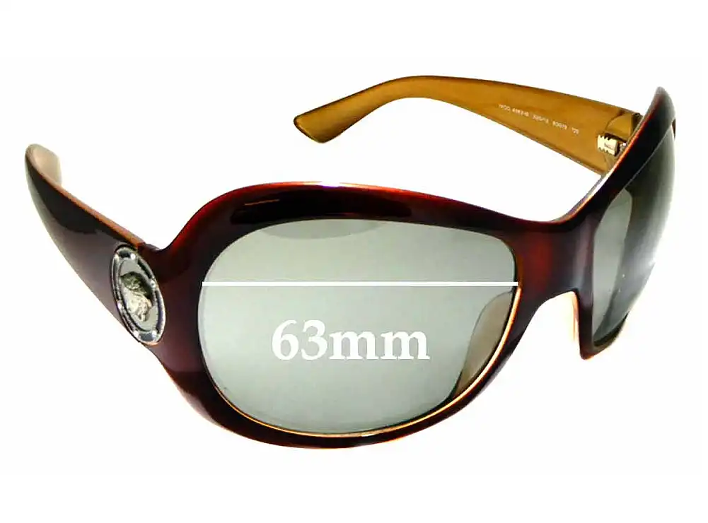 Sunglass Fix Lentes de Repuesto para Versace MOD 4062-B - 63mm Wide Sunglass Fix Lentes de Repuesto para Versace MOD 4062-B - 63mm Wide